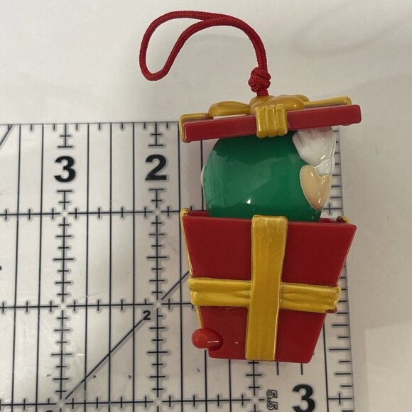 M &‎ M's Red/Green Pop Up Gift Box Present Christmas Ornament WORKS Mars Inc. - Picture 10 of 13